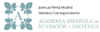 José Luis Pérez Madrid-Miembro correspondiente de la Academia Española de Nutrición y Dietética